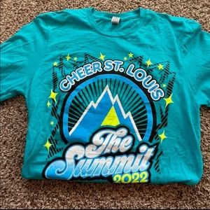 Cheer St. Louis summit tee